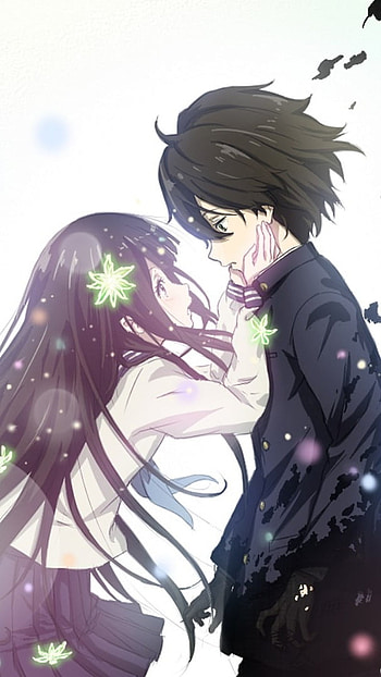 Anime Couple, Oreki Houtarou HD phone wallpaper