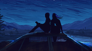 You And Me Forever Together, couple, love, artist, artwork, digital-art HD wallpaper