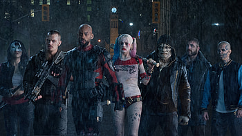 Suicide Squad Team, suicide-squad, movies, 2016-movies, harley-quinn, death-stroke, deadshot HD wallpaper