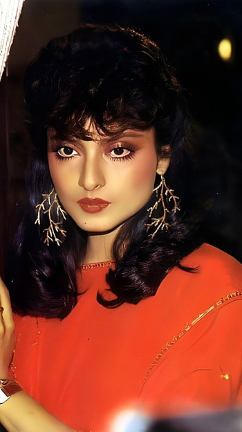 Rekha, bollywood actress, vintage HD phone wallpaper