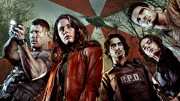 Avan Jogia Hannah John-Kamen Kaya Scodelario Robbie Amell Tom Hopper Resident Evil Welcome to Raccoon City HD wallpaper