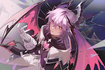 Durin: Horned Pink Wings — Genshin Impact, Genshin Impact, Durin (Genshin Impact), horns, pink hair, wings HD wallpaper