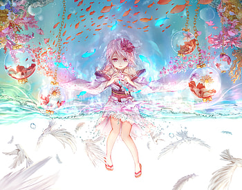 Cute, anime girl, original, art HD wallpaper