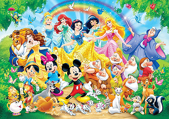 Disney World, princess, mickey mouse, all, fantasy, movie, disney HD wallpaper