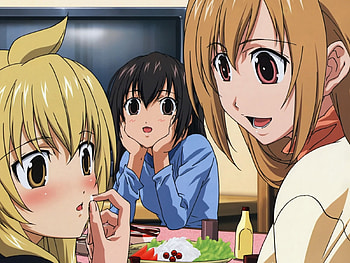 The Minami Sisters, haruka, minami-ke, anime, kana, chiaki HD wallpaper