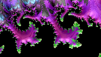 Trippy Psychedelic Fractal, colorful, colors, purple, Abstract, fractal, abstract purple HD wallpaper