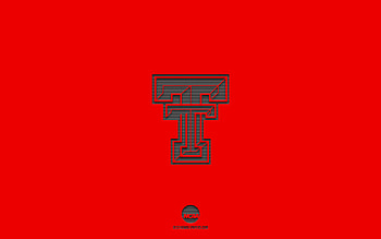 Texas Tech Red Raiders, red background, American football team, Texas Tech Red Raiders emblem, NCAA, Texas, USA, American football, Texas Tech Red Raiders logo HD wallpaper