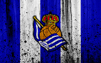 Real Sociedad, soccer, logo, football, emblem HD wallpaper