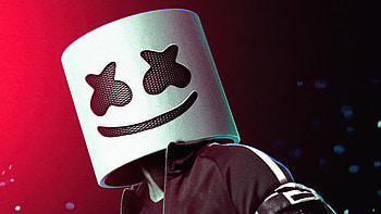 Marshmello Keep Smiling , marshmello, music, mask HD wallpaper