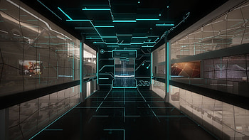 Futuristic Tech HD wallpaper