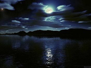 Dark Night, night, sky, dark, beauty HD wallpaper