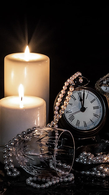 Candles, Glass Candles HD phone wallpaper