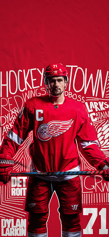 Dylan Larkin, Detroit Red Wings HD phone wallpaper