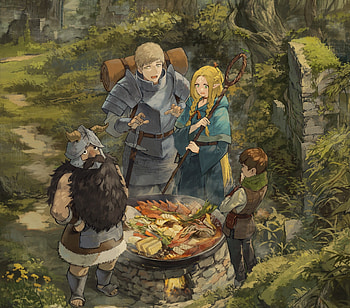 Delicious in Dungeon : Adventurous Anime Feast in the Wild, Anime, Delicious in Dungeon HD wallpaper