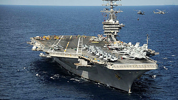 USS Dwight D Eisenhower Aircraft Carrier, USA, Ship, Aircraft, Carrier HD wallpaper