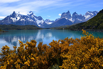 Nature, Mountains, Lake HD wallpaper