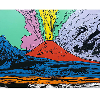 Vesuvius, Andy Warhol HD phone wallpaper