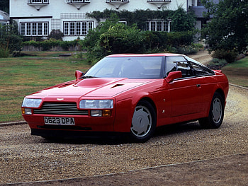 Auto, Aston Martin, Cars, Front View, House, V8, Vantage, 1986 HD wallpaper