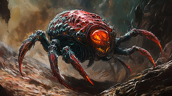 Void Walker: An Alien Creature in, Sci Fi, Void Walker, alien creature, spider, monster HD wallpaper