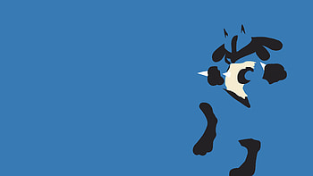 Minimalistic, Lucario HD wallpaper