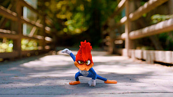 Woody Woodpecker, Funny cartoon, Colorful illustration, Animated character HD wallpaper