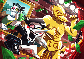 Spamton G. Spamton Deltarune Chaos, Spamton G. Spamton, video game, deltarune HD wallpaper