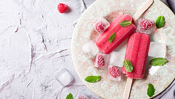 Strawberry ice cream, Creamy and luscious, Bursting with flavor, Irresistible dessert HD wallpaper
