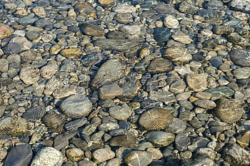 Nature, Water, Stones, Transparent, Ripples, Ripple HD wallpaper