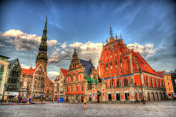 Latvia, , Riga, Architecture, Building, City, Cities HD wallpaper