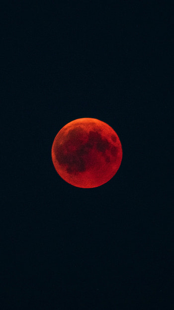 Eerie allure, Lunar radiance, Blood-red moon, Celestial beauty HD phone wallpaper
