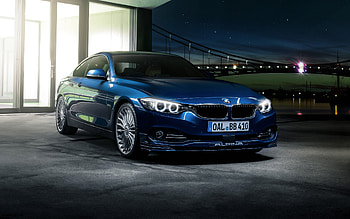 Alpina B4 Bi-Turbo Coupe, , headlights, 2016 cars, F32, JP-spec, BMW F32, 2016 BMW 4-series, german cars, tuning, BMW HD wallpaper