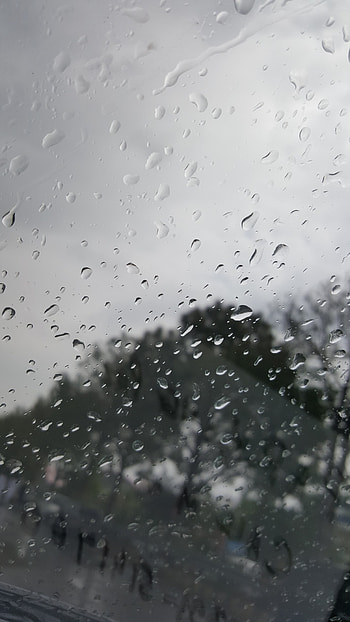 Raim, cloud, sky, Rain HD phone wallpaper