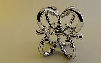 3D, Form, Design, Construction, Metal, Style HD wallpaper