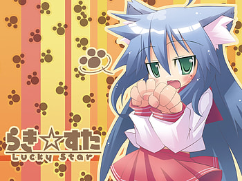 Lucky Star KITTY, konnata, lucky star, kitty, anime HD wallpaper