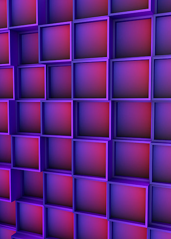 Violet, 3D, Texture, Purple, Volume, Squares HD phone wallpaper