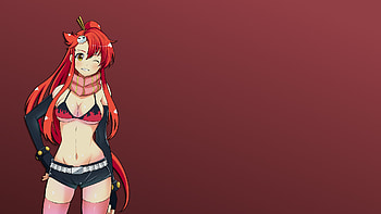 Littner Yoko, Redhead, Tengen Toppa Gurren Lagann, Anime HD wallpaper
