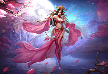 Pink Delight, pink, digital, fantasy, art, beautiful, girl, woman HD wallpaper
