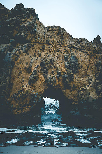Nature, Stones, Sea, Rocks, Cave, Arch HD phone wallpaper