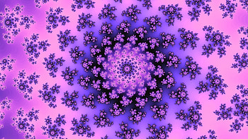 Abstract, Violet, Pattern, Fractal, Purple, Spiral HD wallpaper