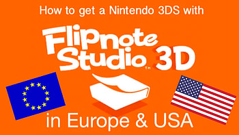 How to get a Nintendo 3DS with Flipnote Studio 3DS in Europe and USA, geezerdk HD wallpaper