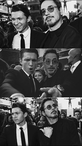 Tom H. RDJ, actores, roja, famous, alfombra, black, jr, Downey, famosos, junior, red, actors, marvel, white, Robert, and, carpet, blanco, y, mcu, ucm, Holland HD phone wallpaper