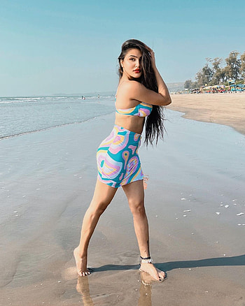 Khushika, sky, people_on_beach HD phone wallpaper