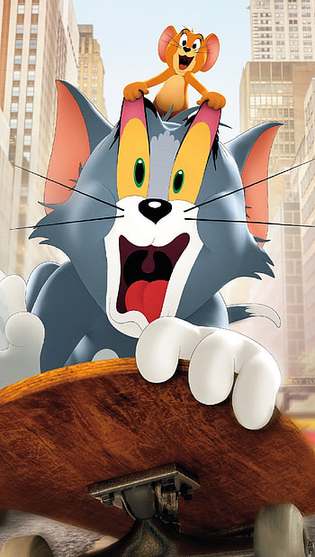 Tom and Jerry, Movie poster HD phone wallpaper