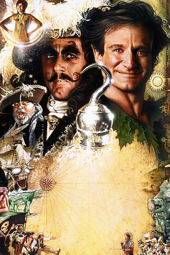 Hook, Iconic posters, TMDB database, Dustin Hoffman HD phone wallpaper