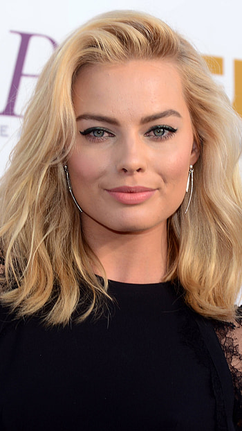Margot Robbie, Hollywood, Actress HD phone wallpaper