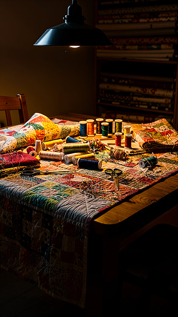 Midnight Quilter — Cozy HD phone wallpaper