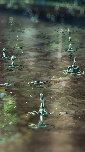 The Garden of Words, Anime, Makoto Shinkai, Beautiful rain scenes HD phone wallpaper
