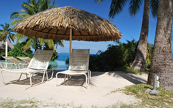 Nature, Sand, Palms, Relaxation, Rest, Tropics, Deck Chair, Sun Lounger, Chairs, Resort, Shed, Canopy, Armchairs HD wallpaper