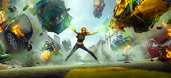 Girl With Powers , artist, artwork, artstation HD wallpaper