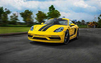 Porsche 718 Cayman, , highway, 2022 cars, MY-spec, Porsche 982C, german cars, Porsche HD wallpaper